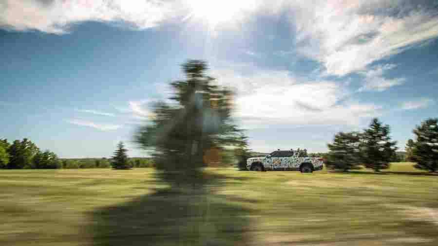 rivian r1t 2021 7005 5 Car A4 Photo Print