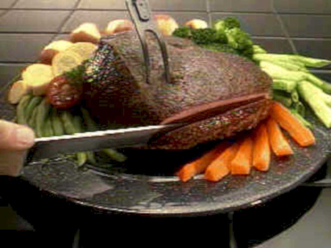 roasted duck platter1980s 1990s A4 Photo Print