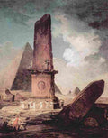rob Classical Ruins Art A4 Photo Print
