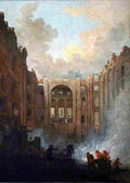 rob The Opera House Fire Art A4 Photo Print