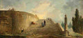 robert hubert a grand staircase Art A4 Photo Print