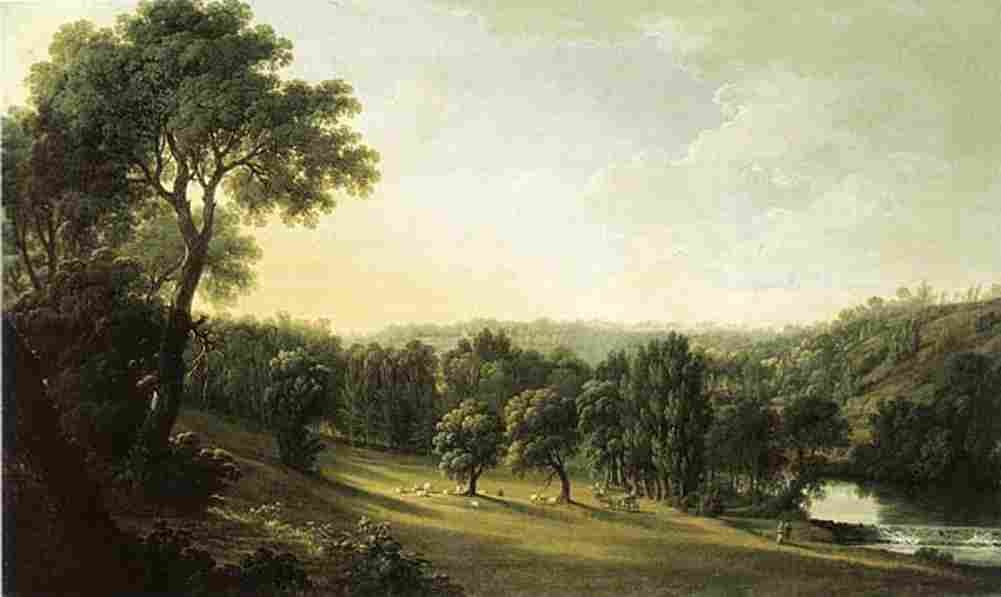 roberts A View of Lucan Demesne Art A4 Photo Print