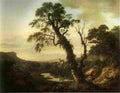 roberts Coastal Landscape with Travellers Resting in the Foreground Art A4 Photo Print