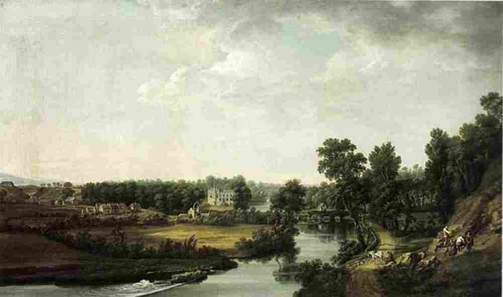 roberts Lucan House and Demesne County Dublin Art A4 Photo Print