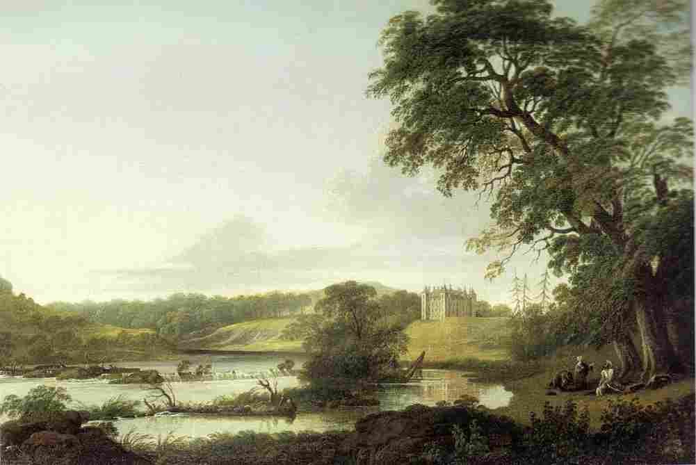 roberts Slane Castle County Meath Art A4 Photo Print