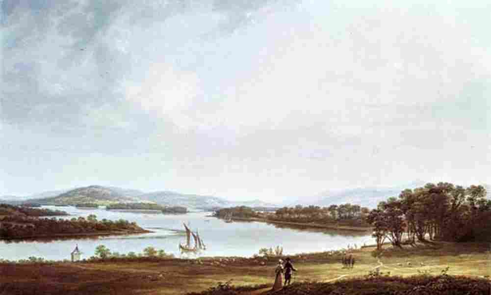 roberts Upper Lough Erne Art A4 Photo Print