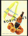 robinsons orange squash 1950s Advert A4 Photo Print