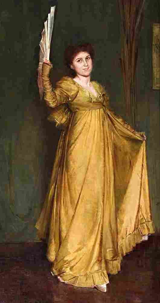 robtom Hilda Spong Practising the Minuet Art A4 Photo Print