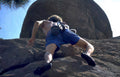 rock climbing climber Vintage A4 Photo Print