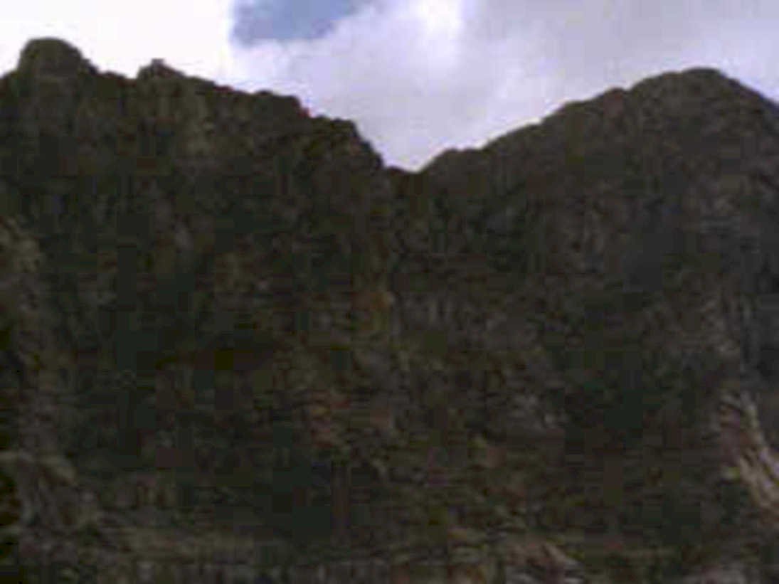 rock mountain cliff1980s 1990s A4 Photo Print