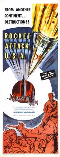 rocket attack usa  02 film star poster A4 Photo Print