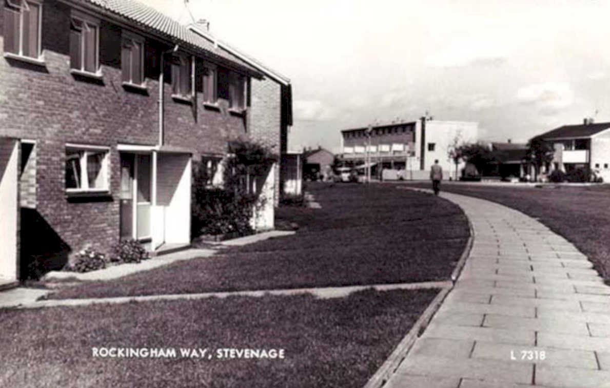 rockingham way housingVintage 1880s 1900s A4 Photo Print