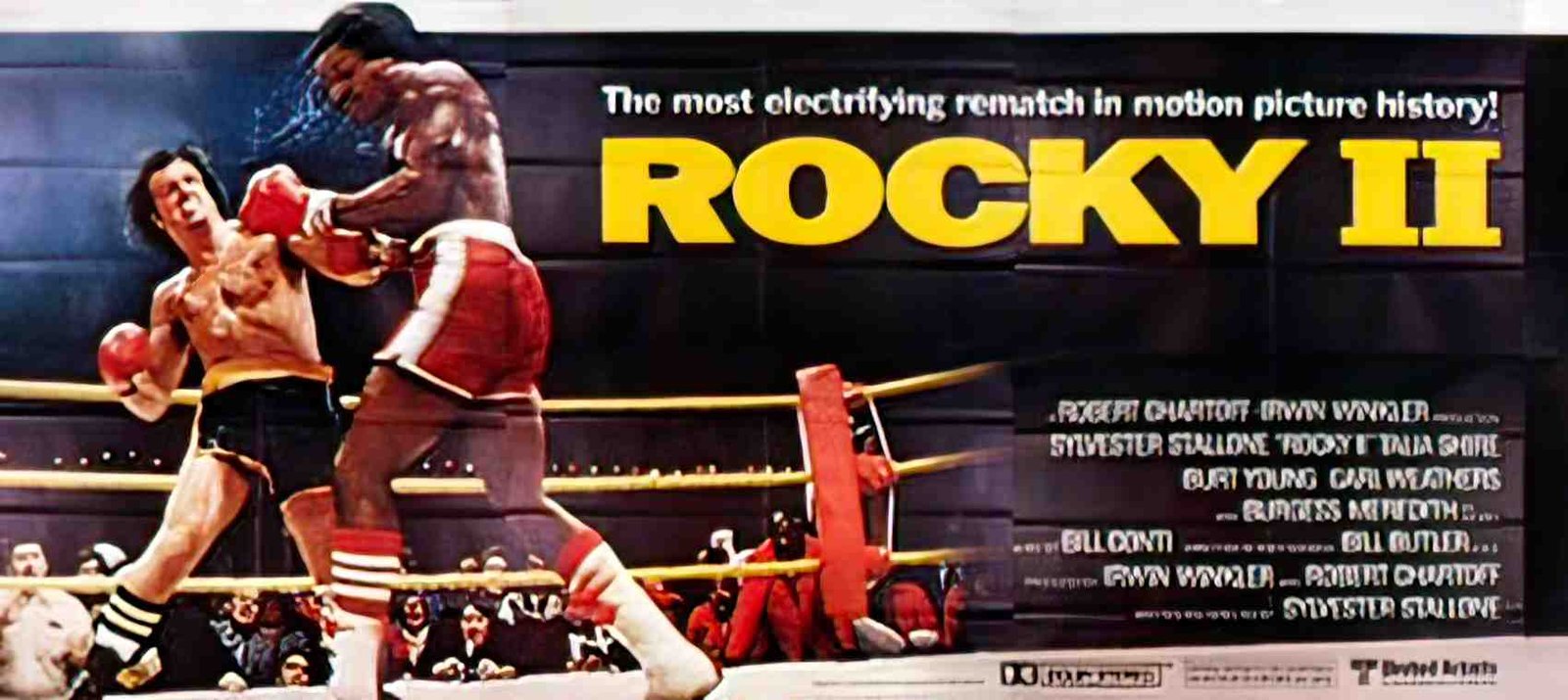 rocky II us 24sh Advert A4 Photo Print