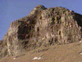 rocky mountain cliff1980s 1990s A4 Photo Print