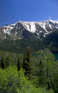 rocky mountain lake 1980s 1990s A4 Photo Print 43