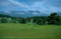 rocky mountain landscape Vintage A4 Photo Print