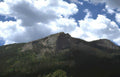 rocky mountain peak 6 Vintage A4 Photo Print