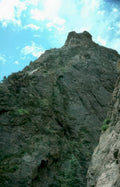 rocky mountain peak 7 Vintage A4 Photo Print