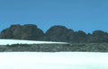 rocky mountain peaks 2 Vintage A4 Photo Print
