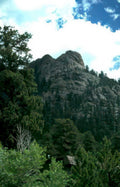 rocky mountain peaks 5 Vintage A4 Photo Print