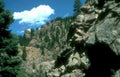 rocky mountain scape 1 Vintage A4 Photo Print