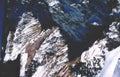 rocky mountain snow Vintage A4 Photo Print