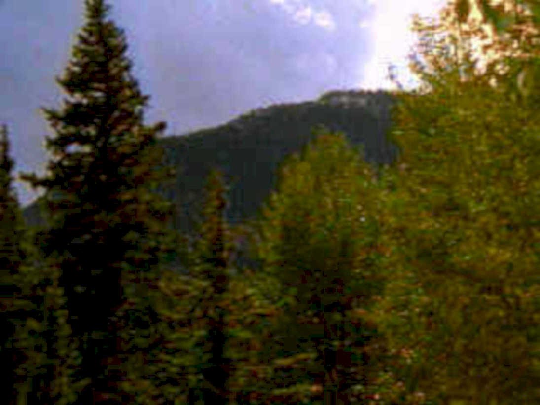 rocky mountain sunset1980s 1990s A4 Photo Print