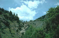 rocky mountain valley 2 Vintage A4 Photo Print