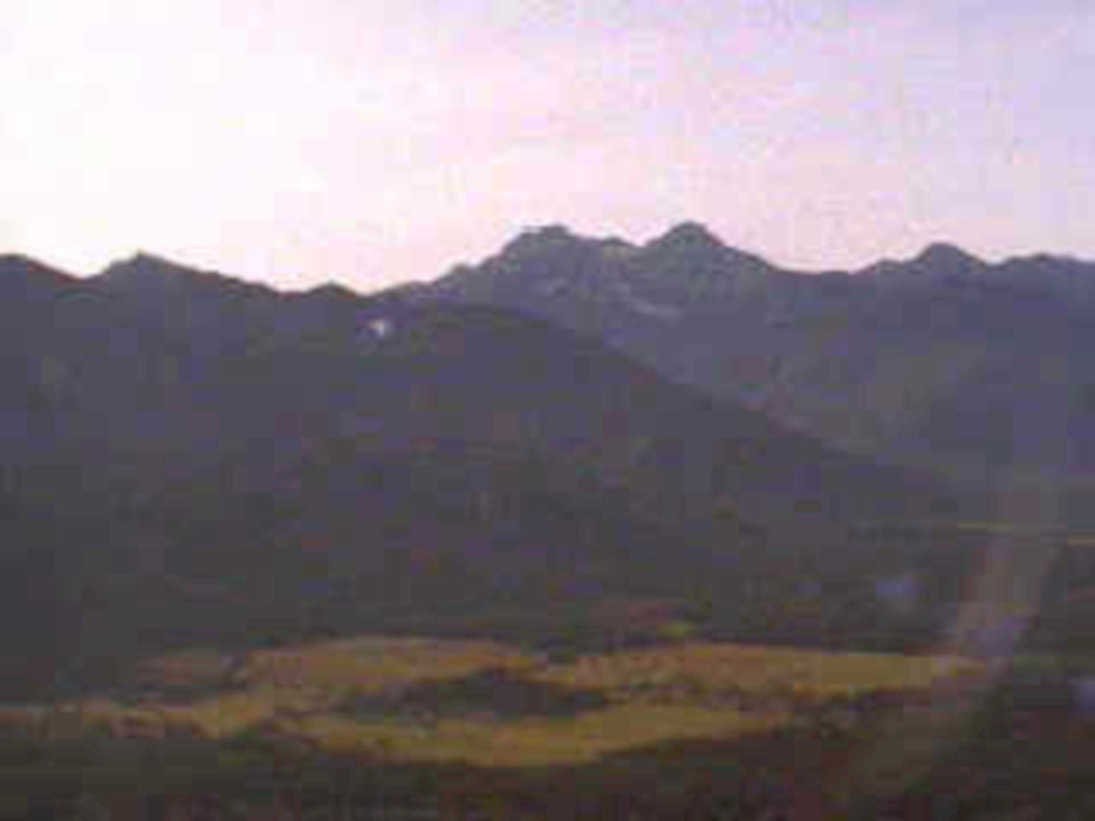 rocky mountains dawn1980s 1990s A4 Photo Print