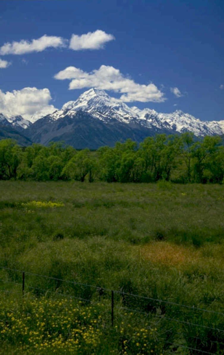 rocky mountains vista 1980s 1990s A4 Photo Print