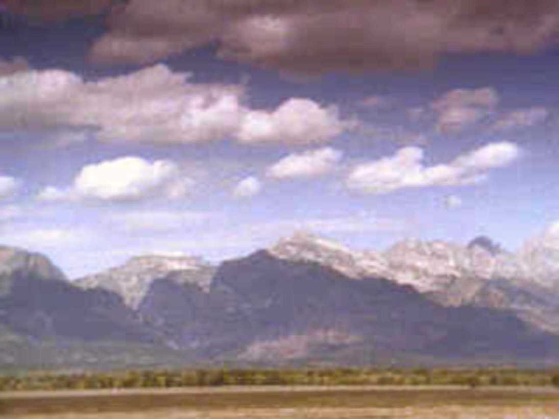 rocky mountains wyoming1980s 1990s A4 Photo Print