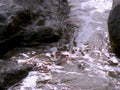 rocky riverbed dusk1980s 1990s A4 Photo Print