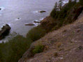 rocky shoreline superior1980s 1990s A4 Photo Print