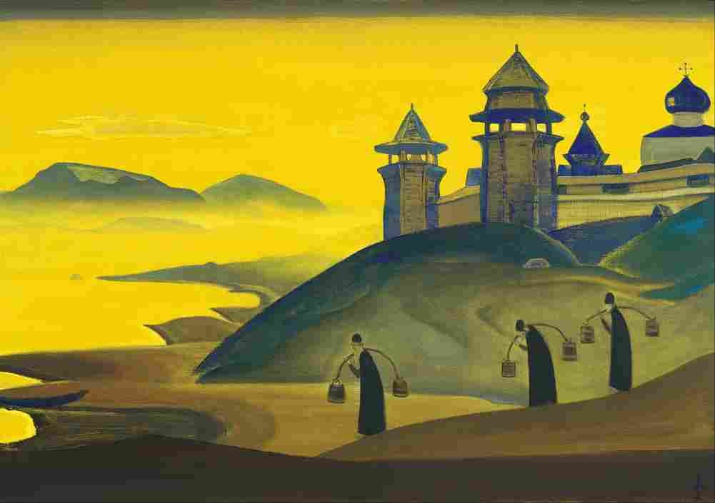 roerich and we are trying Art A4 Photo Print
