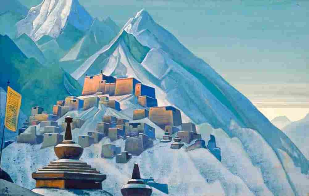 roerich himalayas Art A4 Photo Print