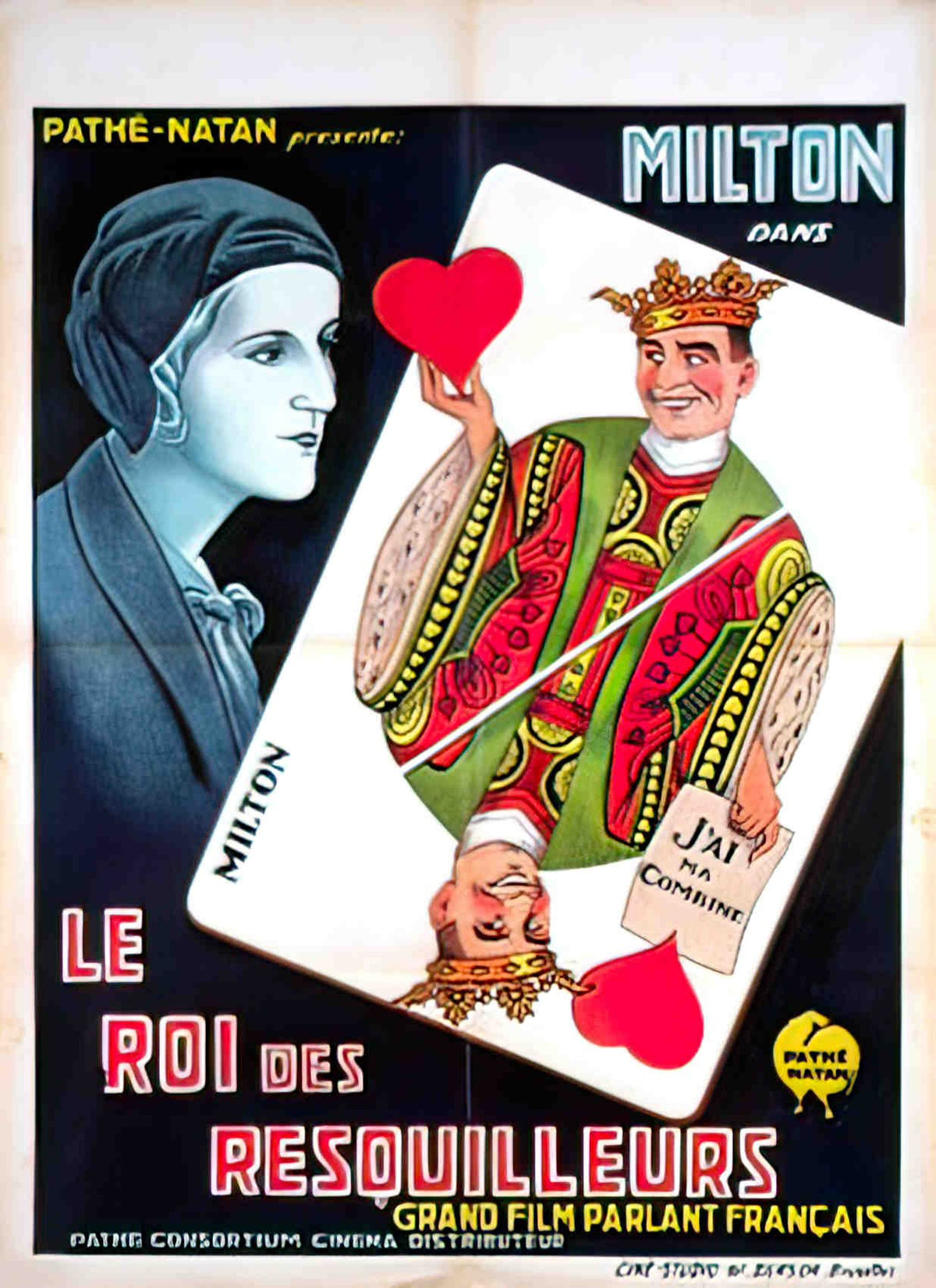 roi des resquilleurs le belge Advert A4 Photo Print
