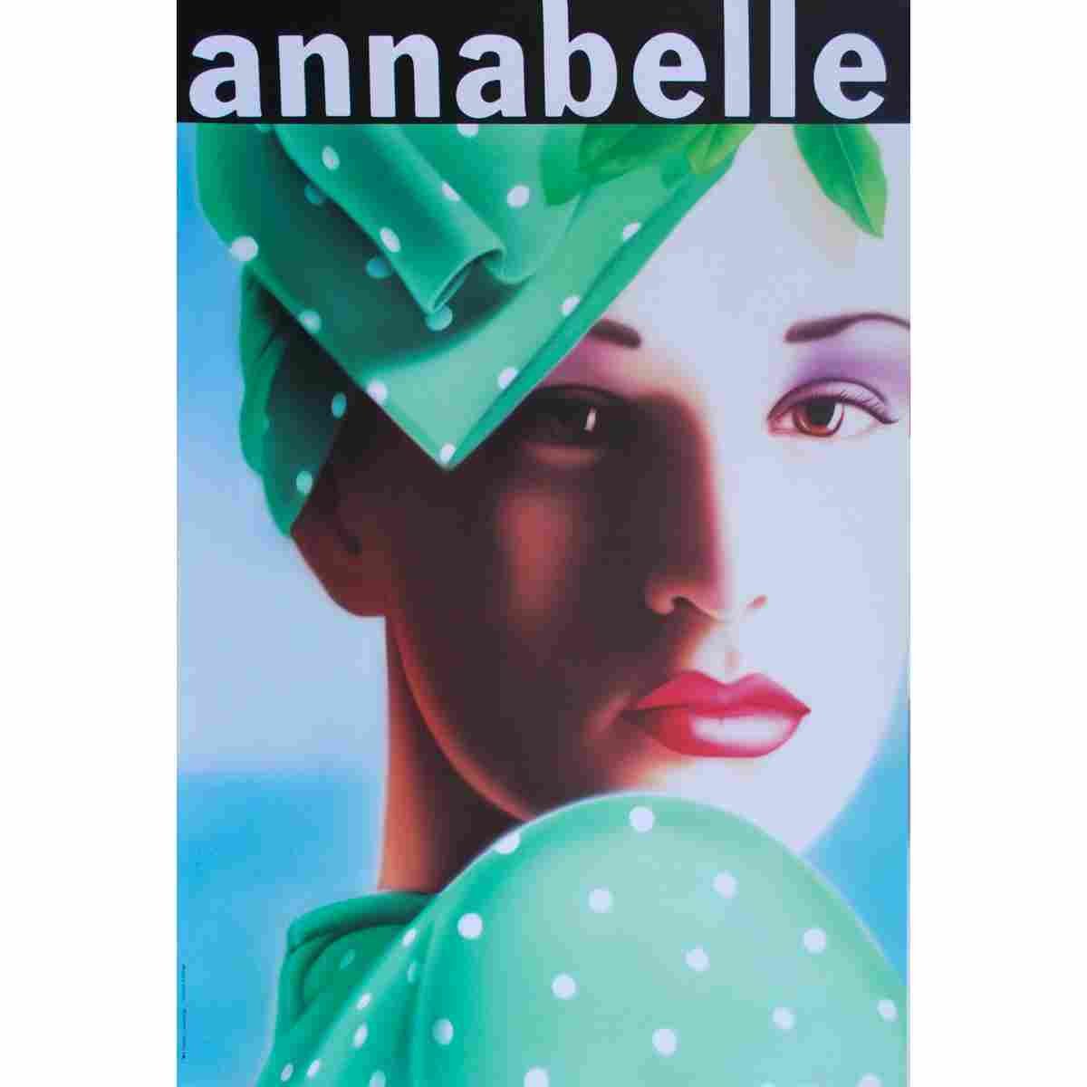 rolf wenger annabelle 1986 3 Advert A4 Photo Print