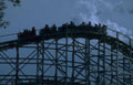roller coaster cedar 2 Vintage A4 Photo Print