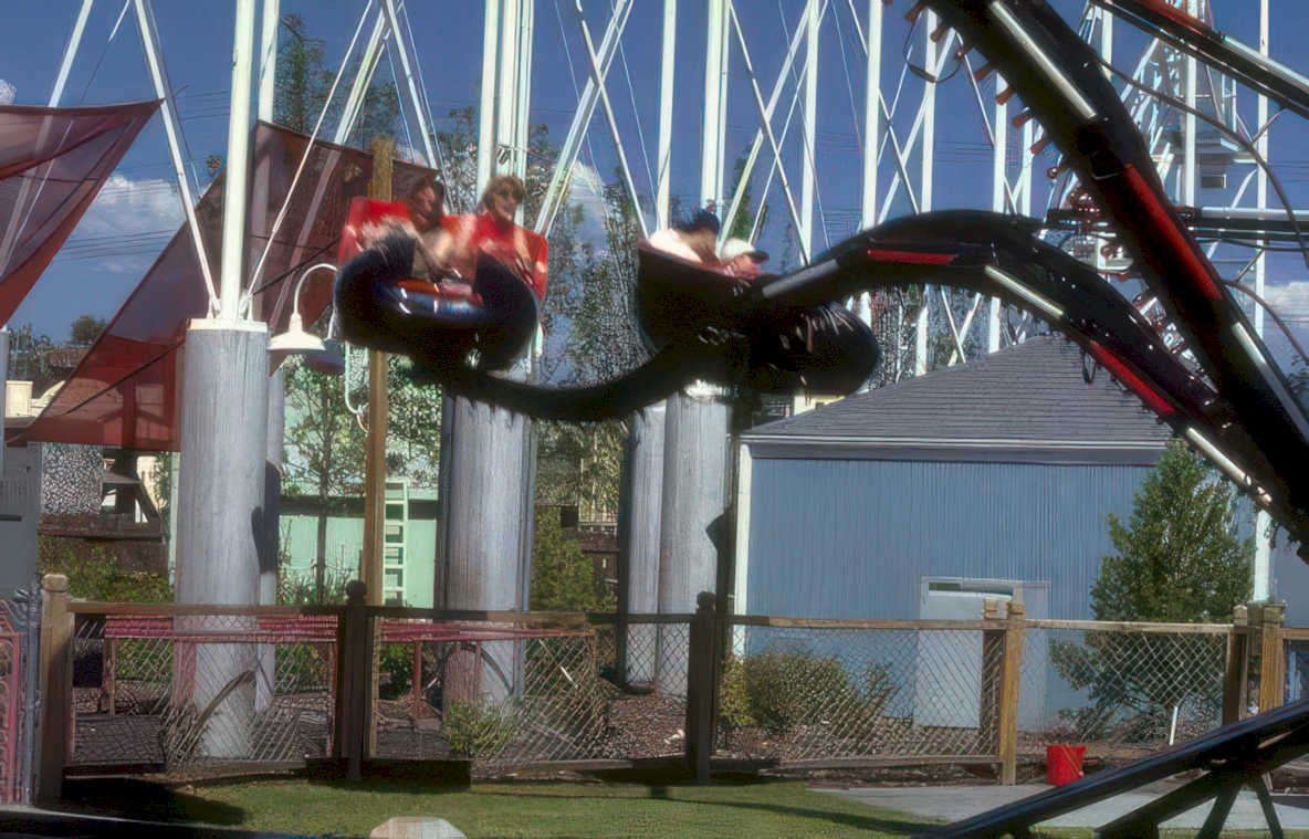 roller coaster kings 3 Vintage A4 Photo Print