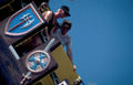 roller coaster knight Vintage A4 Photo Print