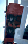 roller coaster ride 4 Vintage A4 Photo Print