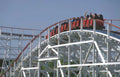 roller coaster ride Vintage A4 Photo Print