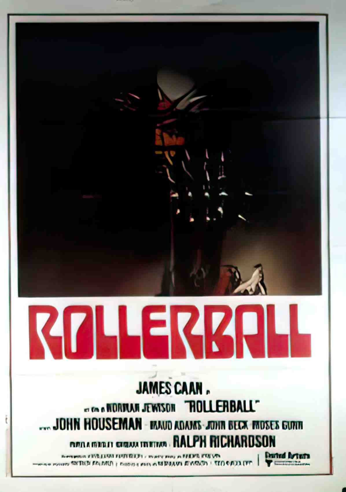 rollerball ital 2F Advert A4 Photo Print