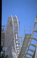 rollercoaster cedar point 1 Vintage A4 Photo Print