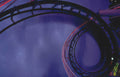 rollercoaster cedar point 2 Vintage A4 Photo Print