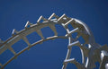 rollercoaster loop apex Vintage A4 Photo Print