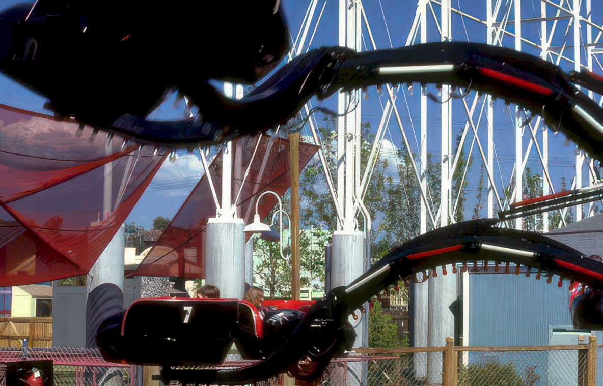 rollercoaster ride apocalypse Vintage A4 Photo Print