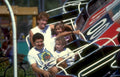 rollercoaster ride family 2 Vintage A4 Photo Print