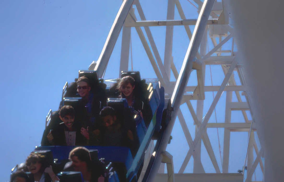 rollercoaster ride sixflags 2 GIGA 2