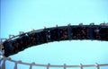 rollercoaster ride sixflags 3 Vintage A4 Photo Print